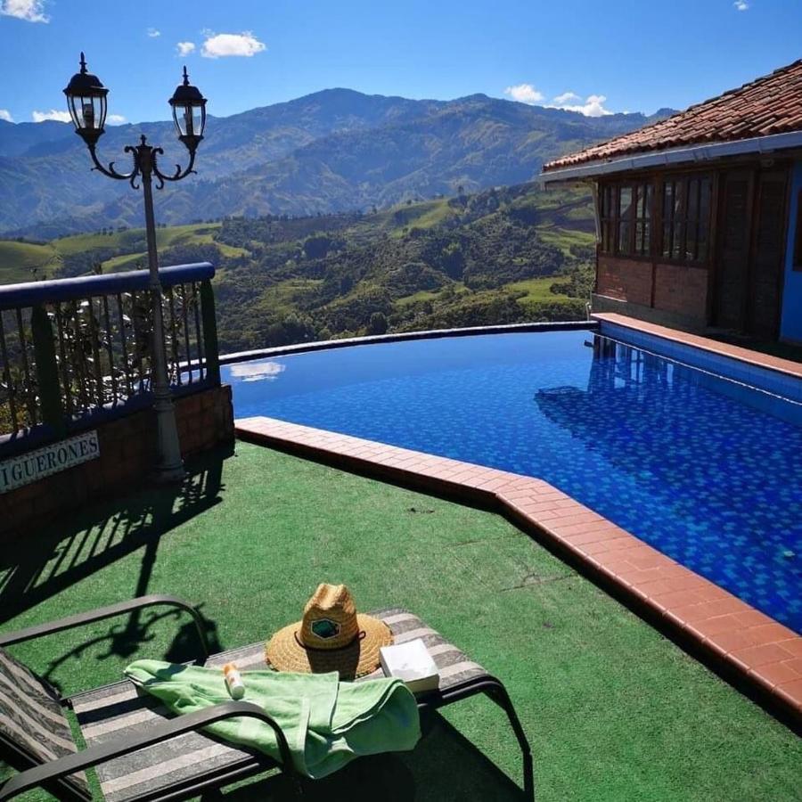 Castillo De Cascadas Finca Hotel Саламина Экстерьер фото
